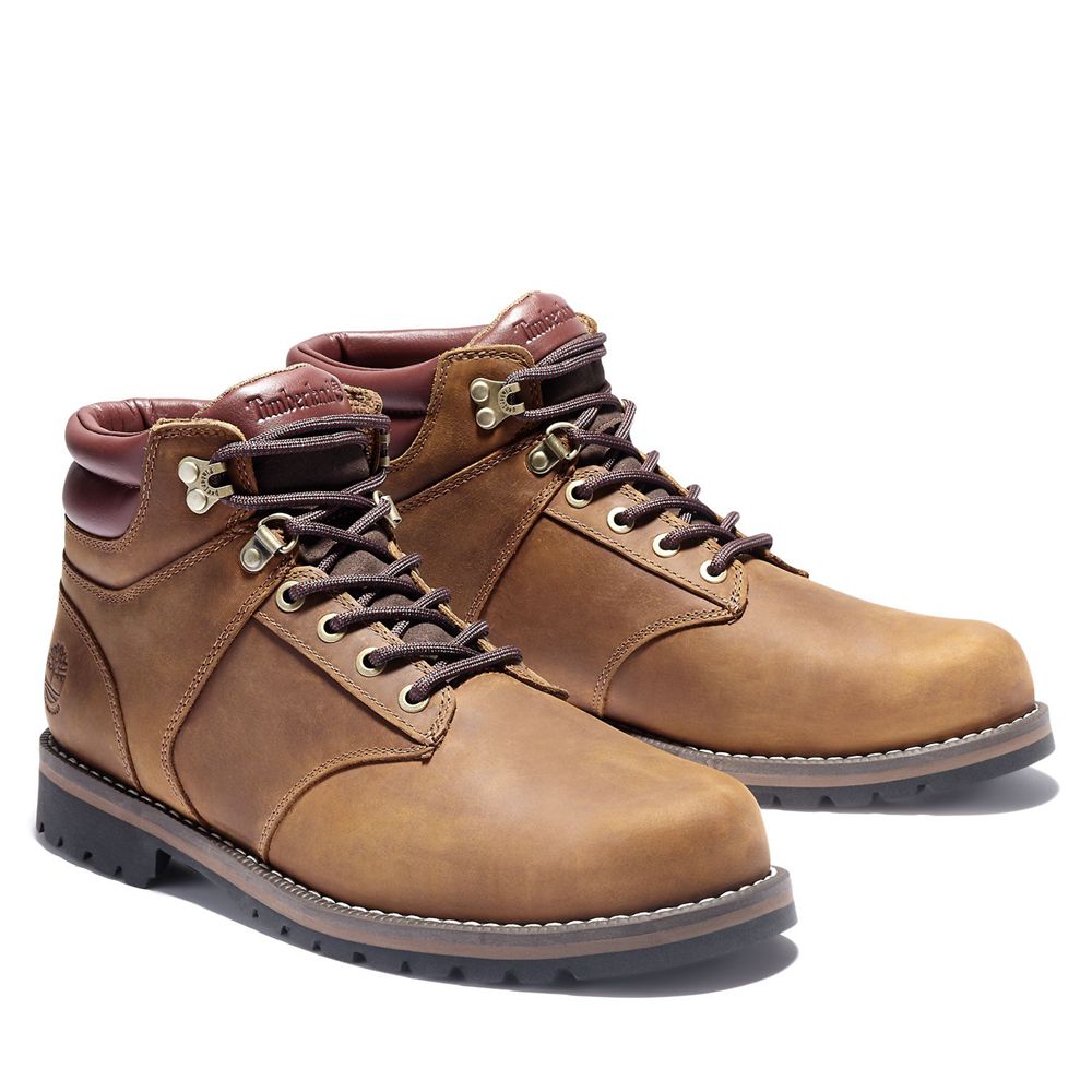 Botas de Caminhada Masculino - Timberland Redwood Falls Impermeavel Mid - QFMUR4536 - Marrom